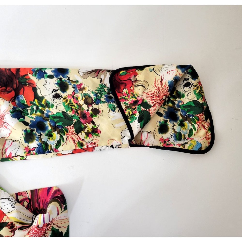 JS Collections Silk Floral Jacket - Picture 5 of 7